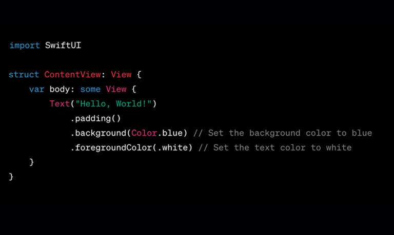 Set background color of a SwiftUI label